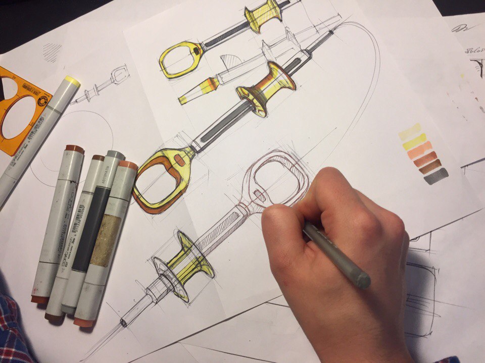 Разработка художественно конструкторских дизайнерских проектов промышленной продукции